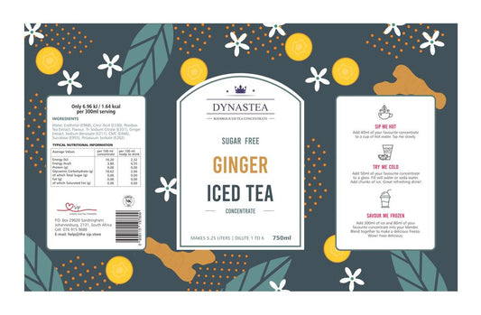 Ginger Iced Tea Concentrate